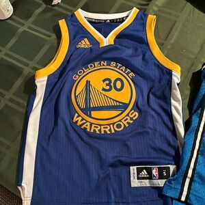 Youth Steph curry jersey golden state warriors